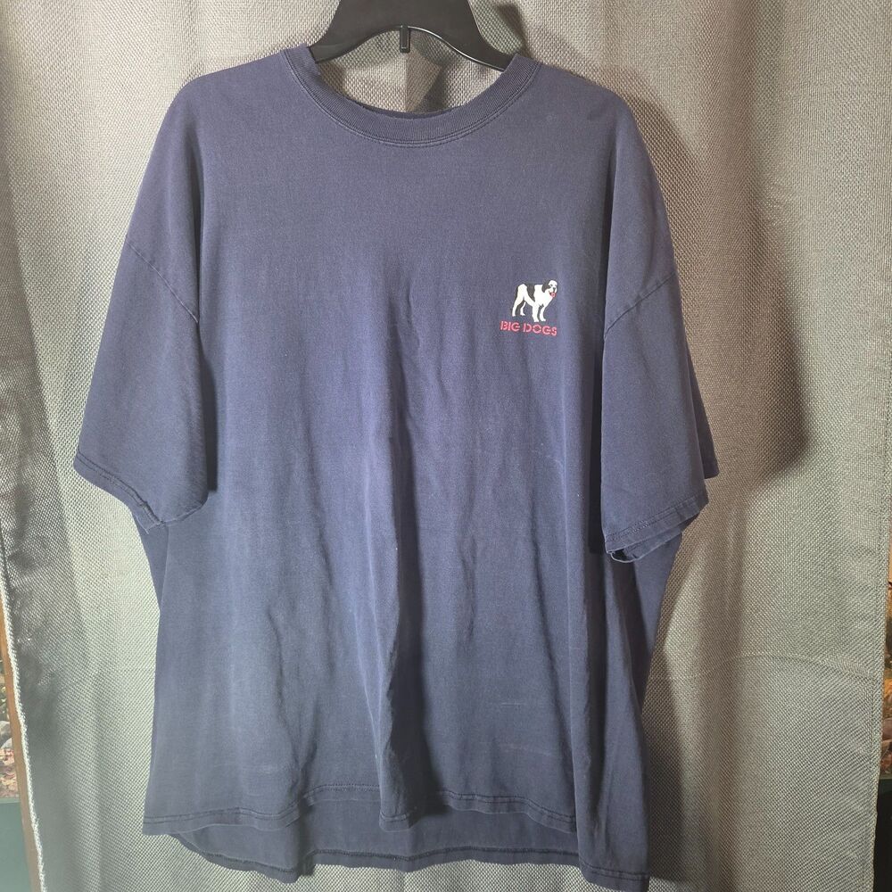 Big Dogs Men's 2XL Vintage T-Shirt No Attitude I'm Just Right
